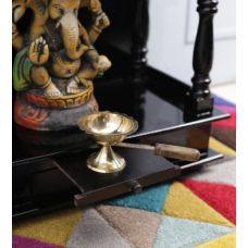 Gold Metal Diya